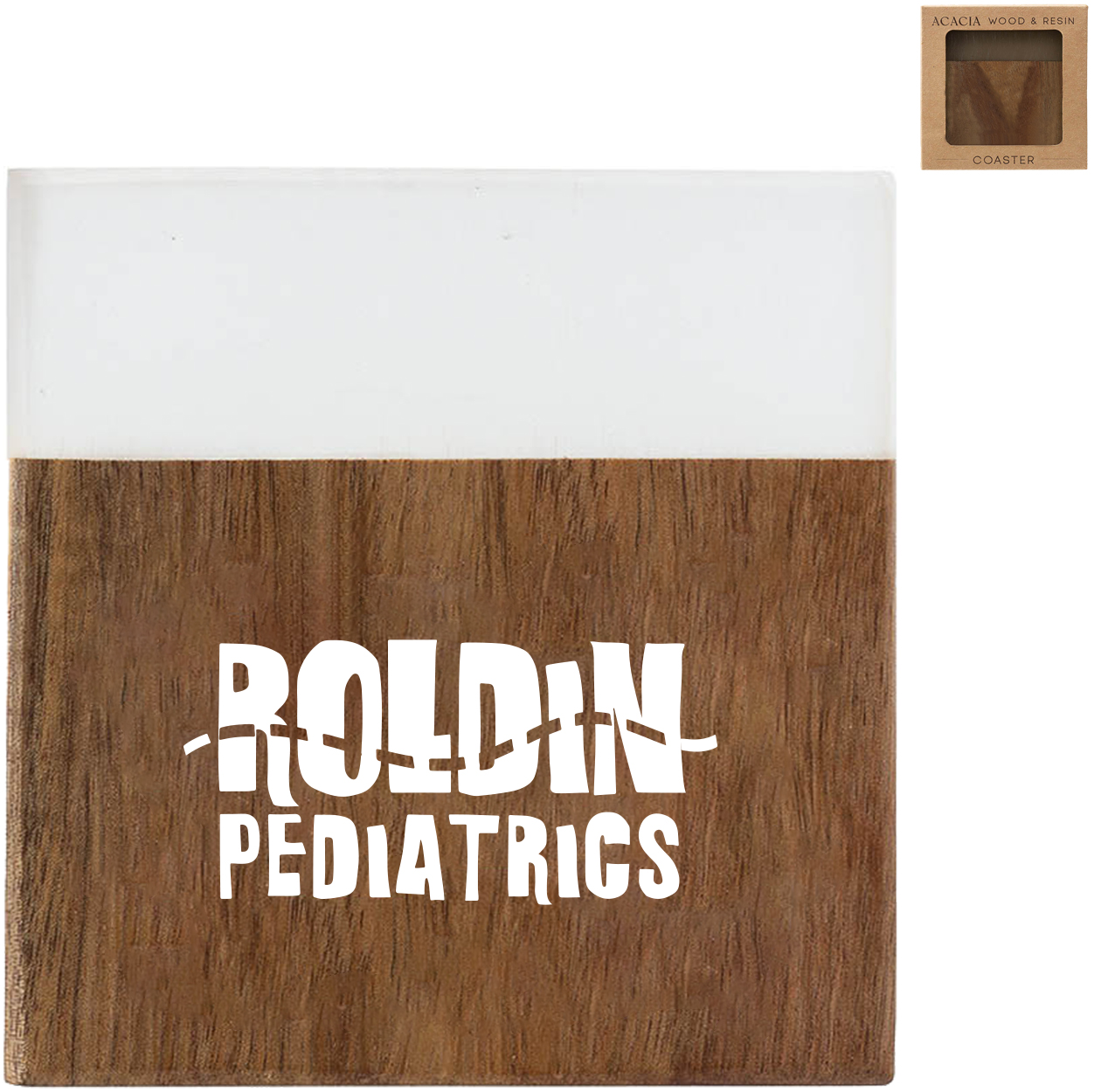 Product Photo 1 Acacia Wood and Resin Coaster