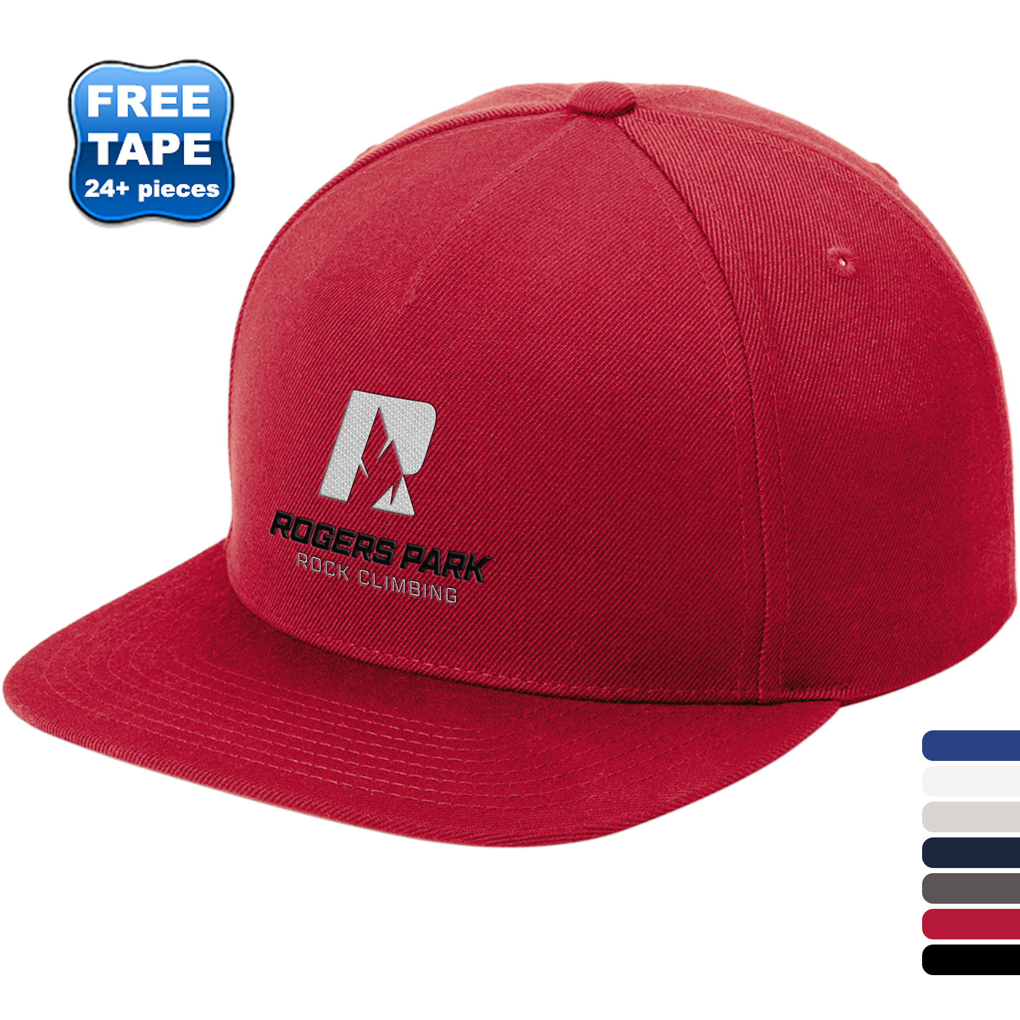 Product Photo 1 Sport-Tek® Yupoong® Premium 5-Panel Snapback Cap