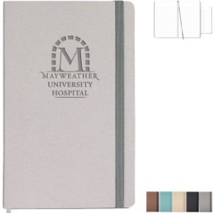 Carapace Medio White Recycled Pg Lined Journal - MG1905