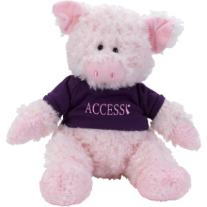 Tubbie Wubbies Plush Pig, 12" - VT2376