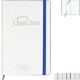 White Laser Medio White Pg Lined Journal