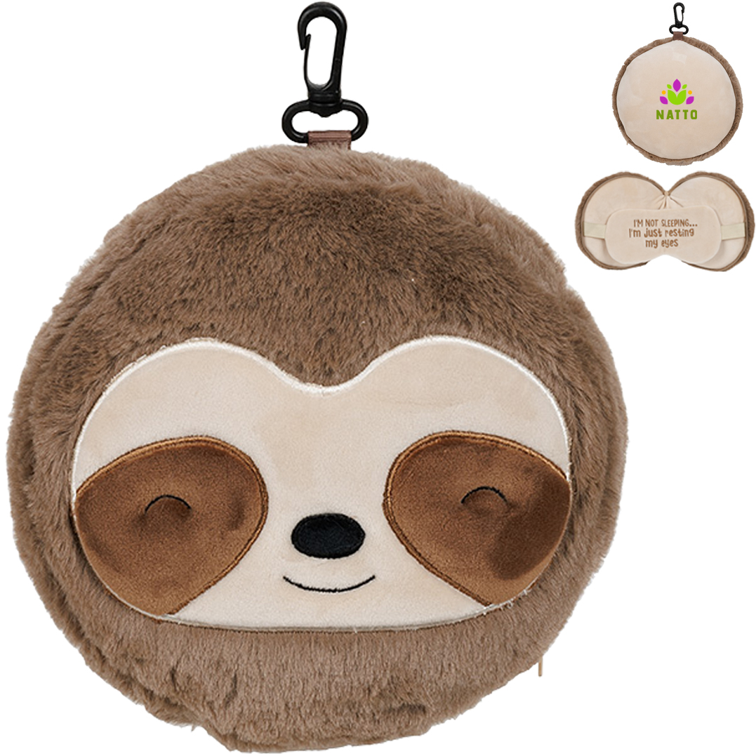 Product Photo 1 Comfort Pals™ Sloth 2-in-1 Pillow Sleep Mask