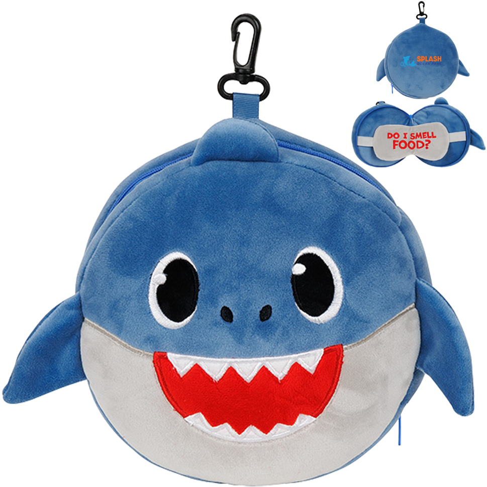 Product Photo 1 Comfort Pals™ Shark 2-in-1 Pillow Sleep Mask
