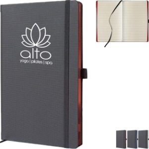 All Metal Medio Ivory Pg Lined Journal - MG1922