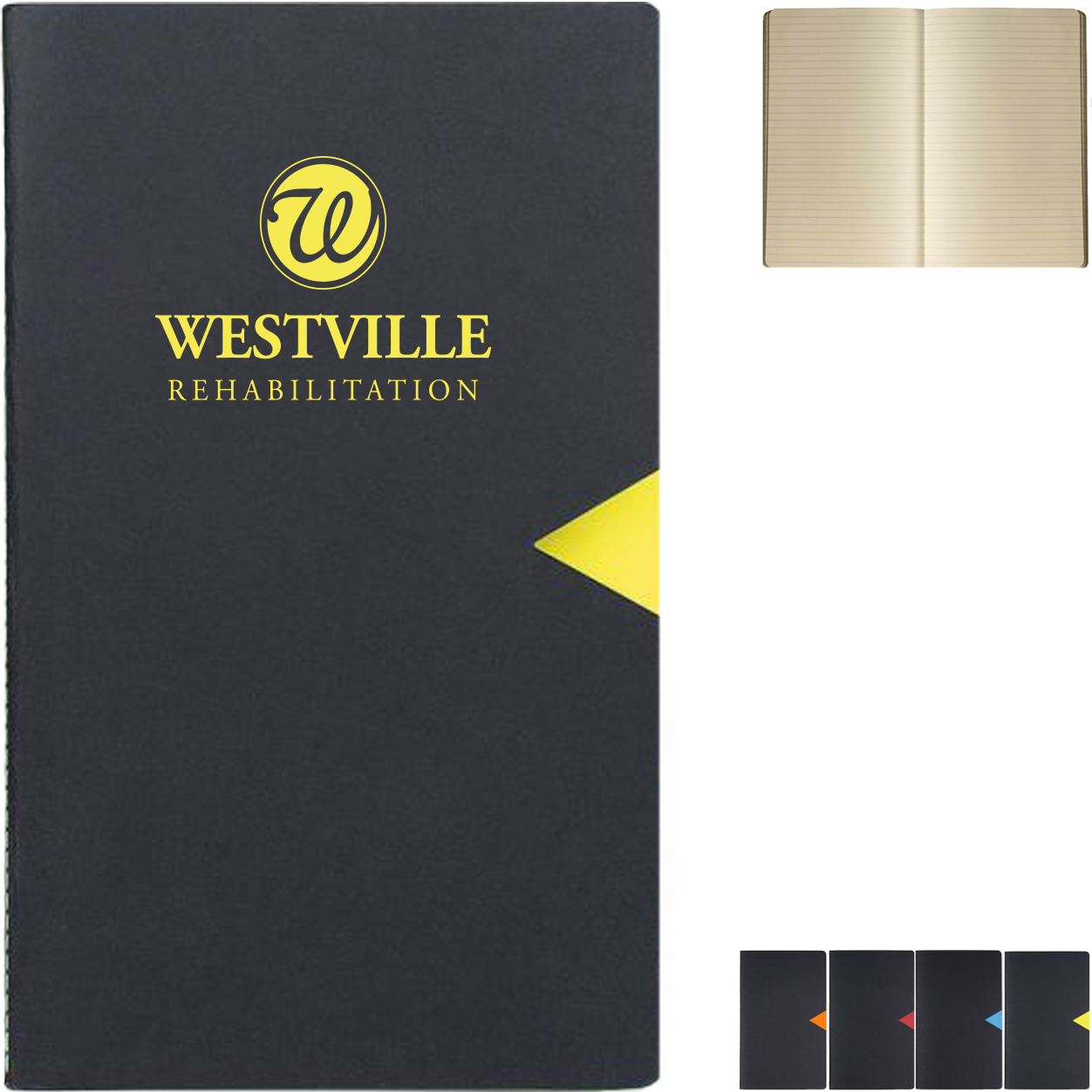 Product Photo 1 Notch Ivory Medio Ivory Pg Lined Journal