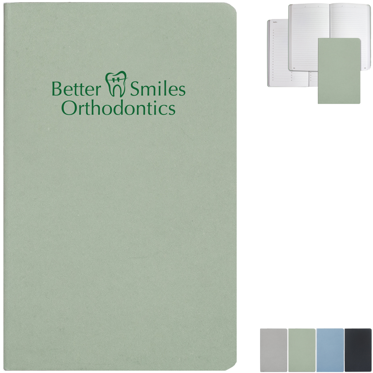 Product Photo 1 Samoa Eco Indexed Recycled White Pg Lined Journal