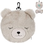 Photo 1 Comfort Pals™ Bear 2-in-1 Pillow Sleep Mask