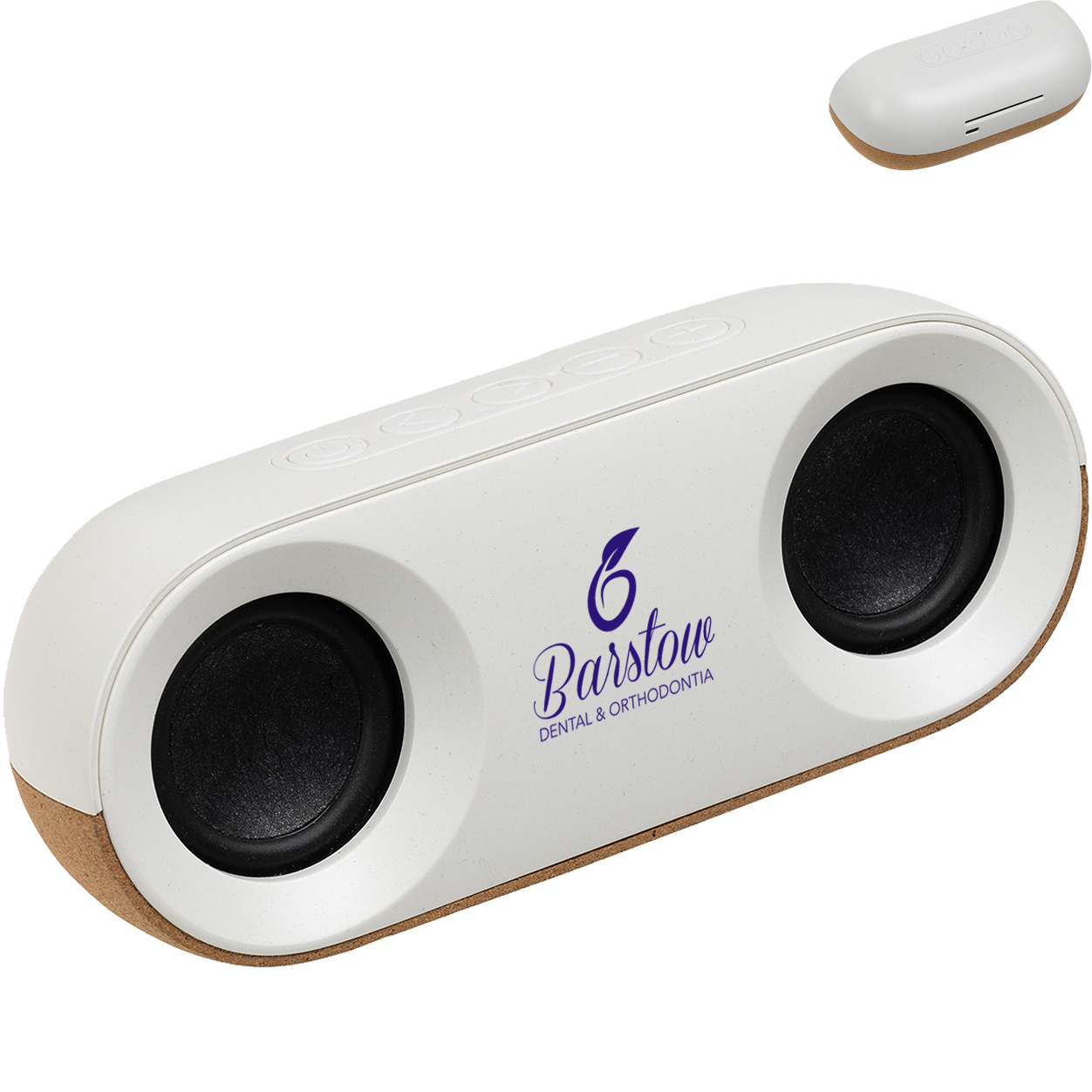 Product Photo 1 Ovation 10W Cork & Recycled Plastic Stereo Speaker