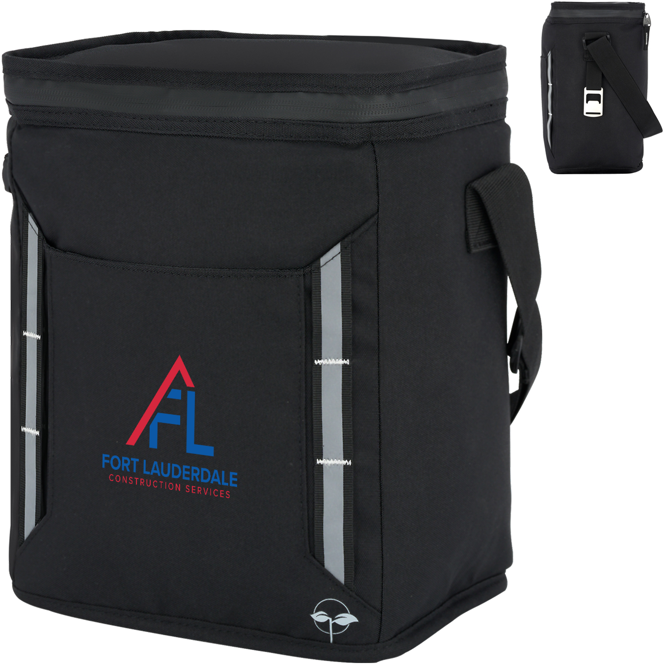 Product Photo 1 EarthTrendz™ rPET Zephyr 12 Can Cooler