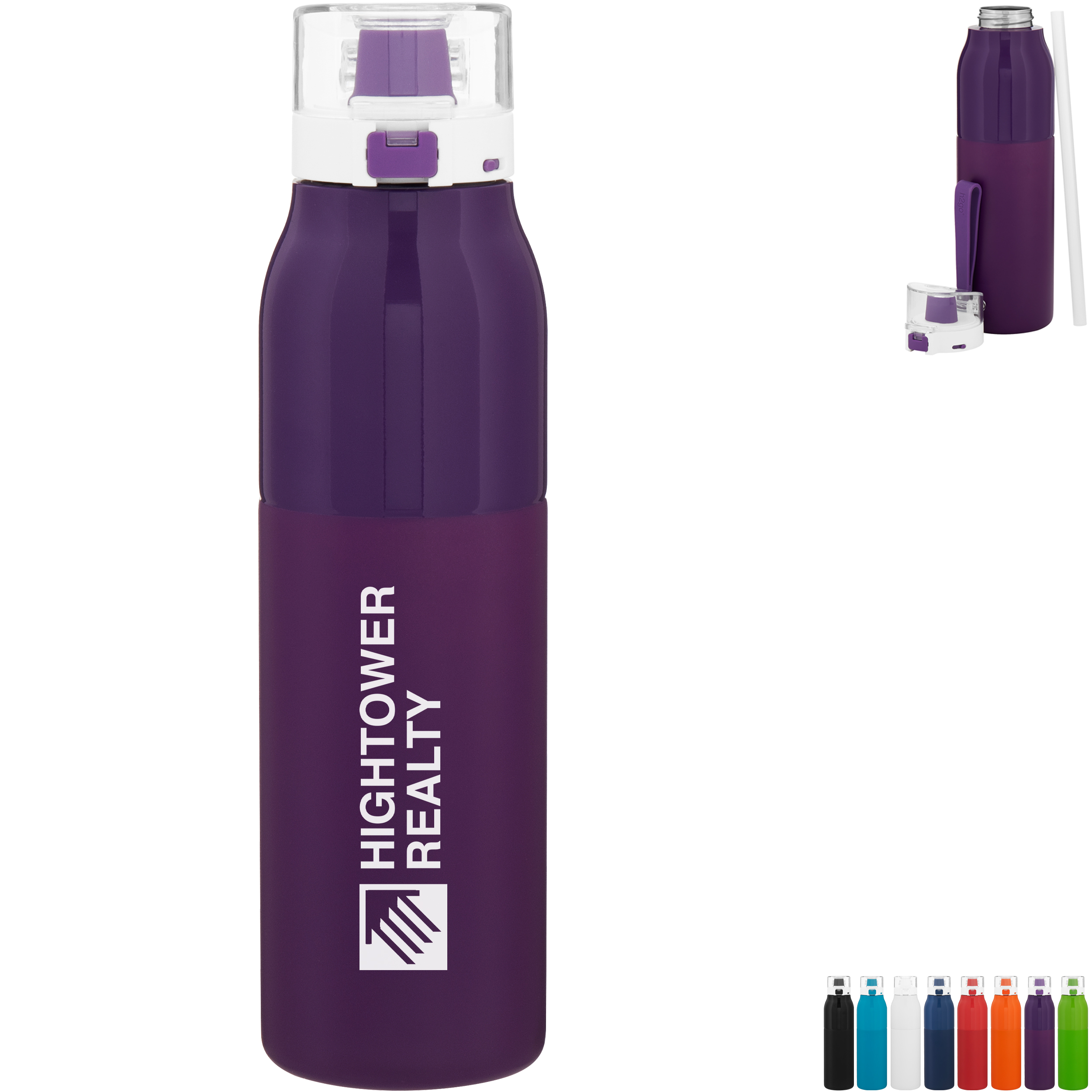 Product Photo 1 h2g0 Vigor Single Wall Stainless Bottle, 25oz.
