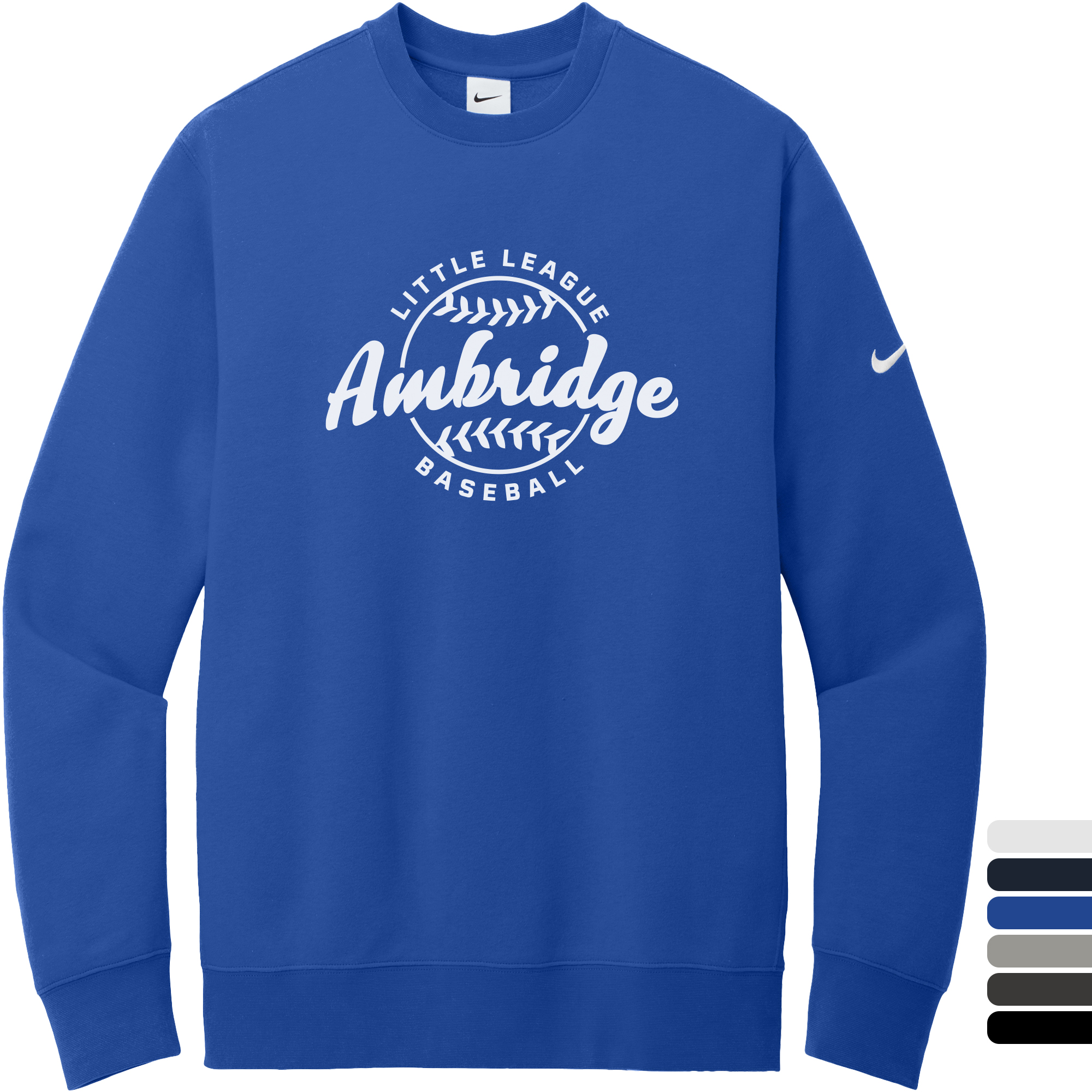 Product Photo 1 Nike® Club Fleece Sleeve Swoosh Unisex Crew