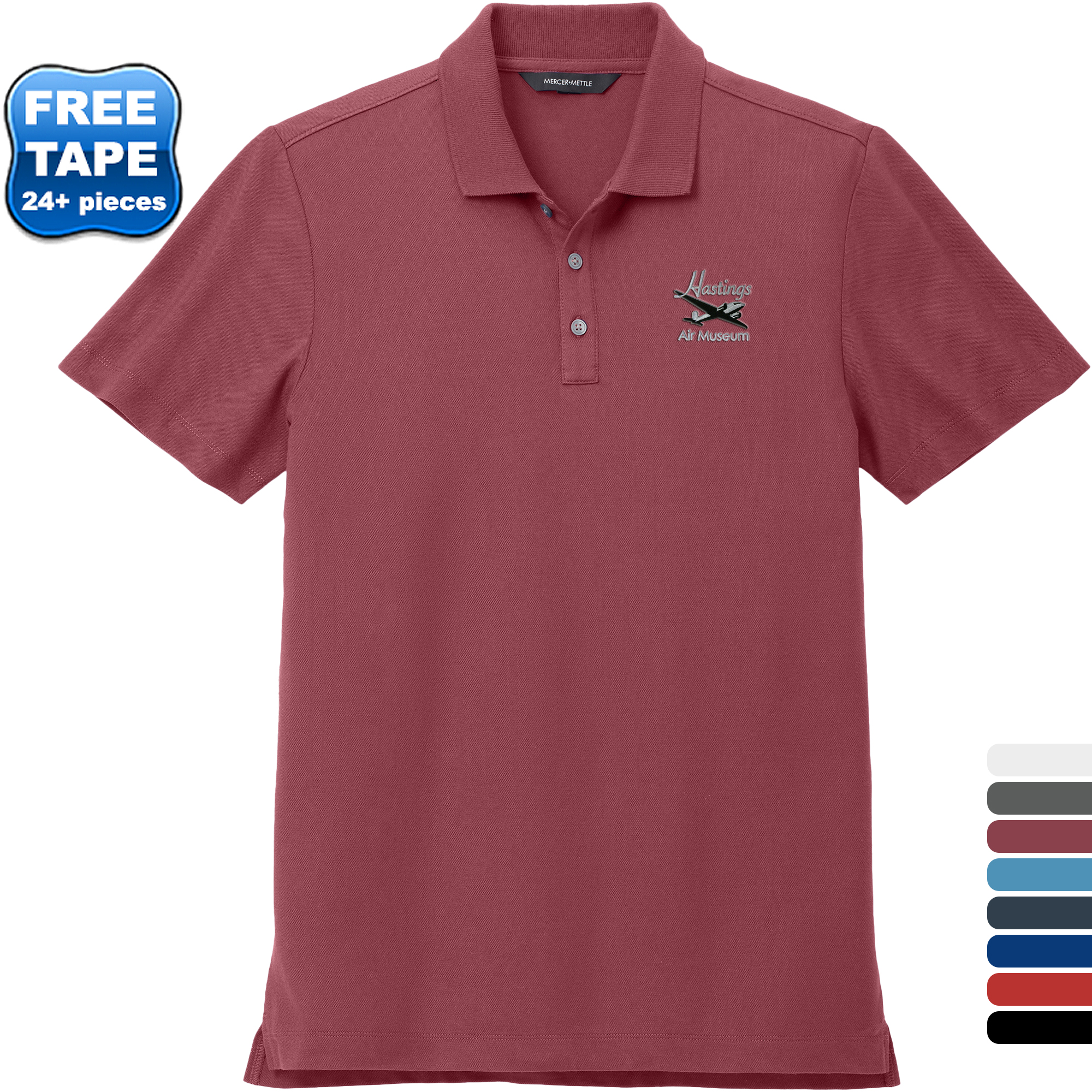 Product Photo 1 MERCER+METTLE™ Stretch Tri-Blend Pique Men's Polo