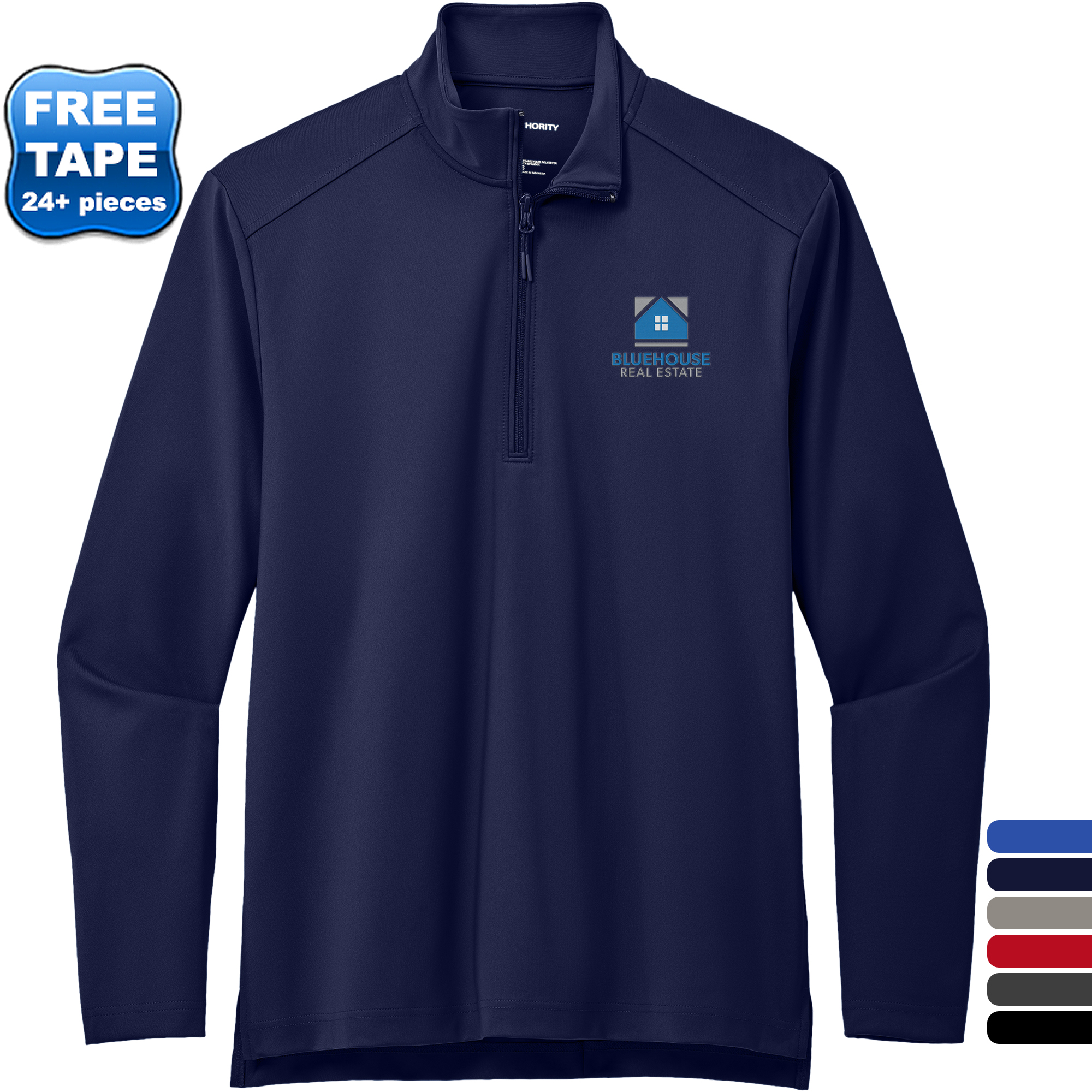 Product Photo 1 Port Authority® C-FREE® Recycled Poly/Spandex Double Knit Men's 1/4 Zip