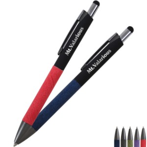 Ecometal Denim Stylus Pen - HB3108