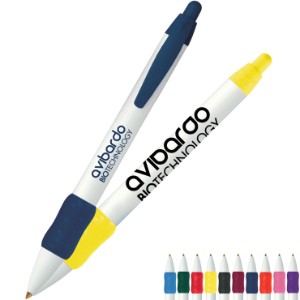 BIC® WideBody® with Color Grip Refillable Pen - BWW100