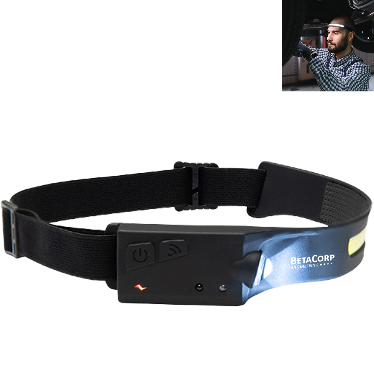 Product Photo 1 Rechargeable COB Head Lamp