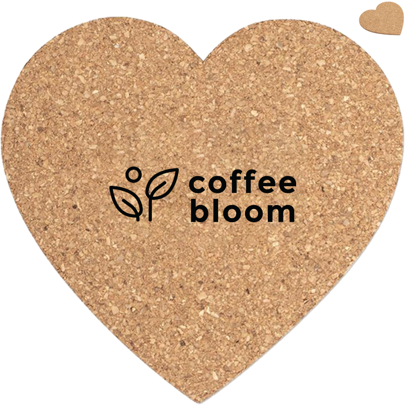 Product Photo 1 Heart Cork Coaster
