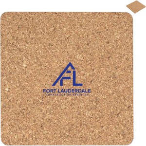Square Cork Coaster - WO2528