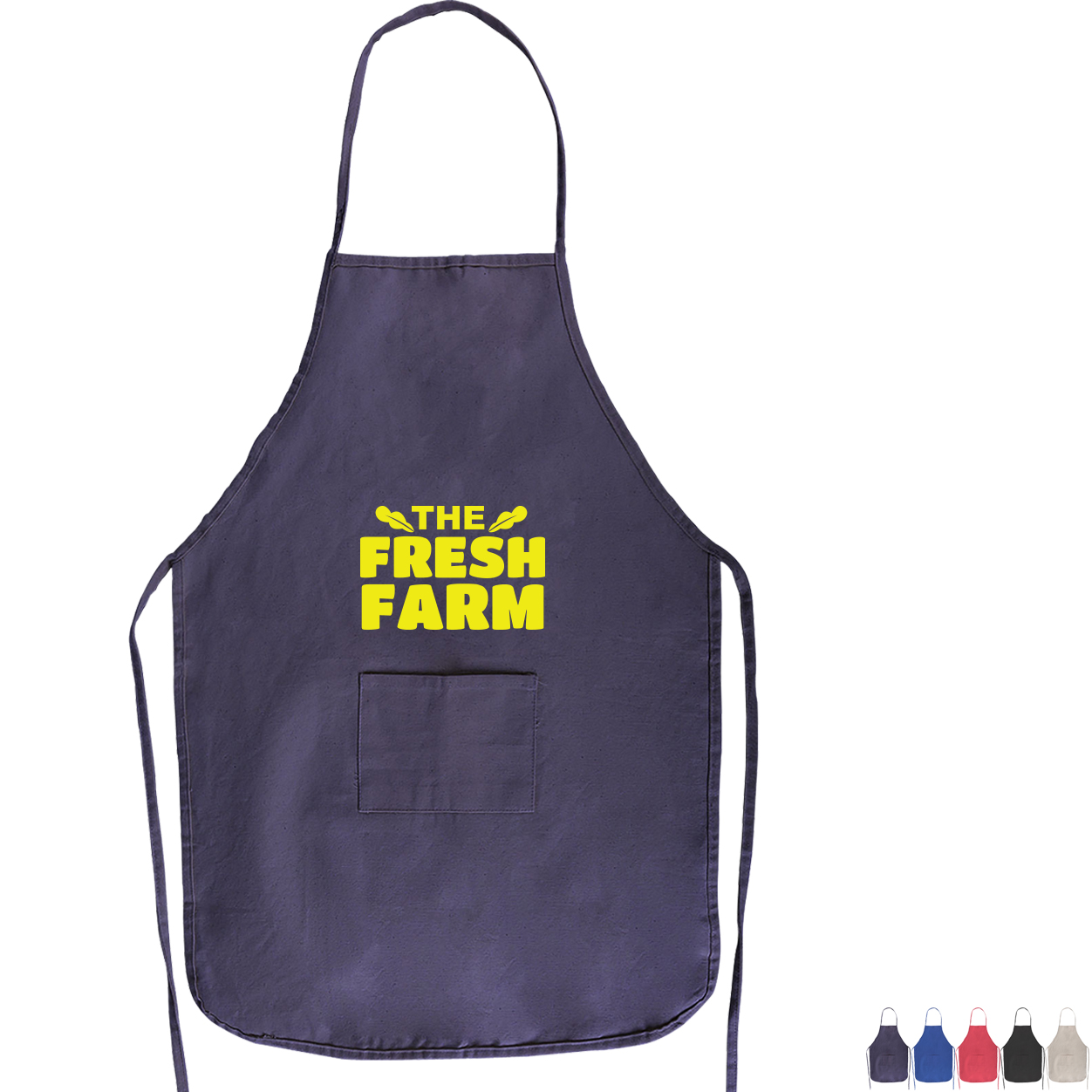 Product Photo 1 Cotton Apron w/ Front Pocket