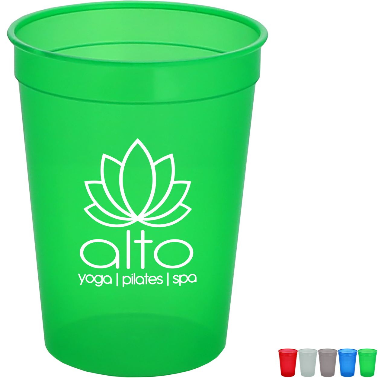 Product Photo 1 Cups-On-The-Go Translucent Stadium Cup, 12oz.