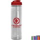 Slim Fit Water Bottle With Flip Lid, 24oz.