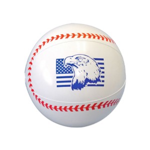 Sport Beach Ball - Baseball, 9" - GX1505