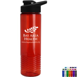 Wave Tritan™ Bottle With Drink Thru Lid, 24oz. - GY8335