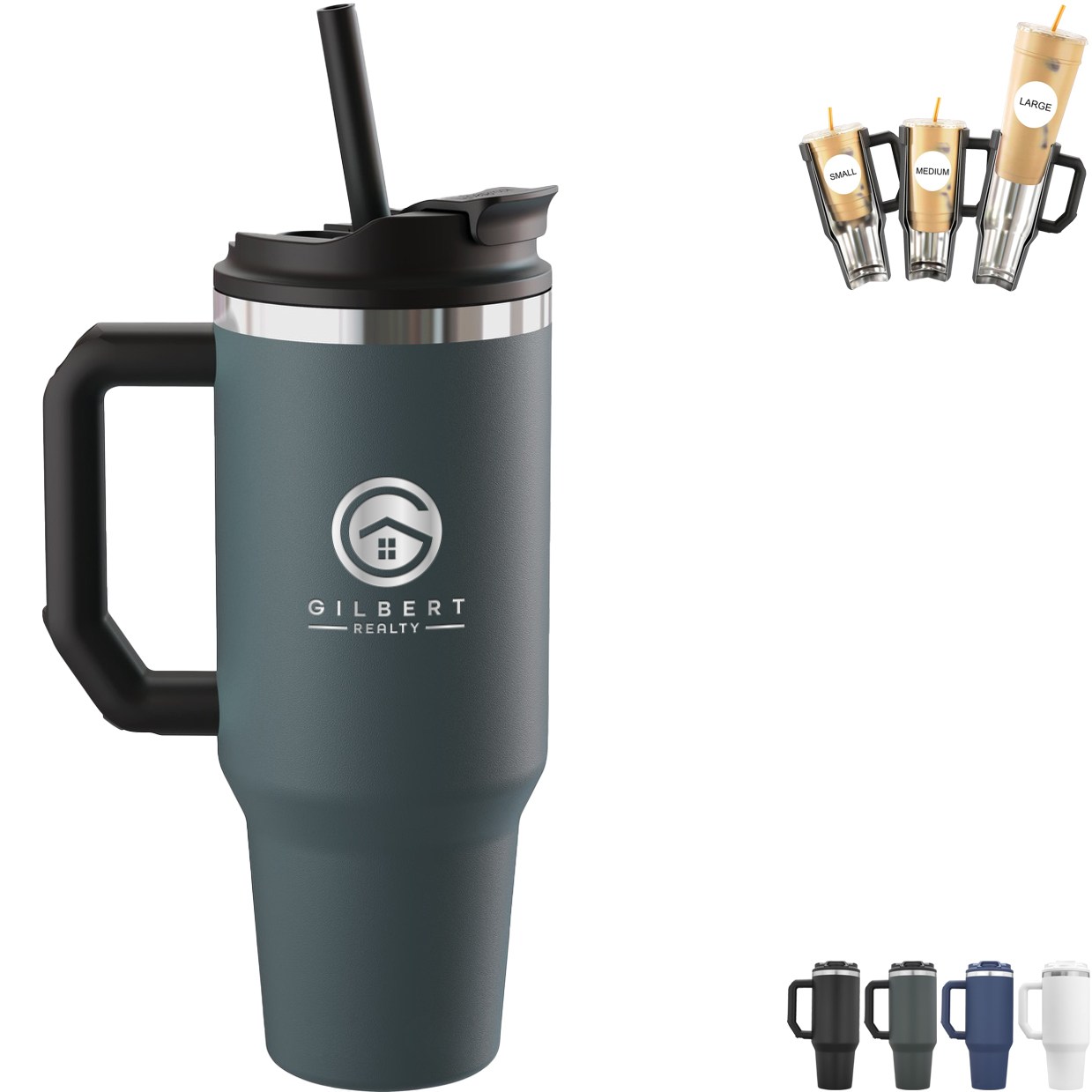 Product Photo 1 FrostBuddy® Thicc Buddy Beverage Insulator & Tumbler, 40oz.