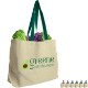 Natural Canvas Tote with Full Color Imprint, 8oz.