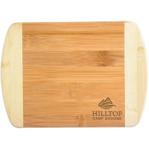 Two-Tone Bar Bamboo Cutting Board - SZ1251