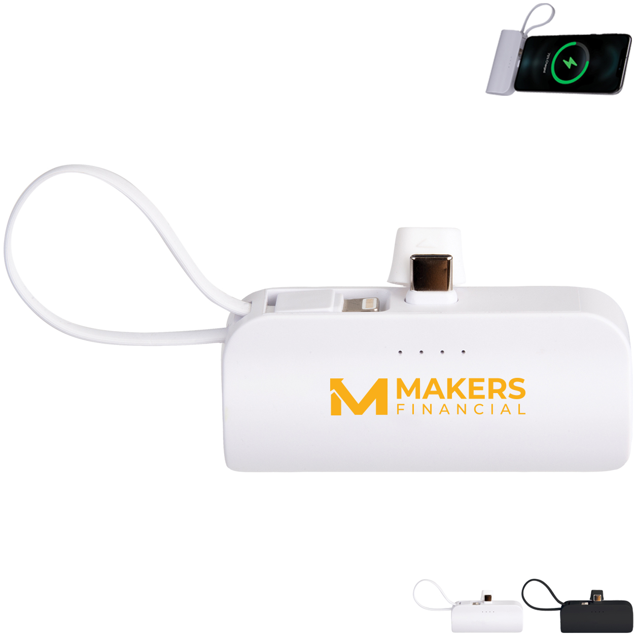 Product Photo 1 Pill Power Bank w/ Phone Stand, 5000mAh