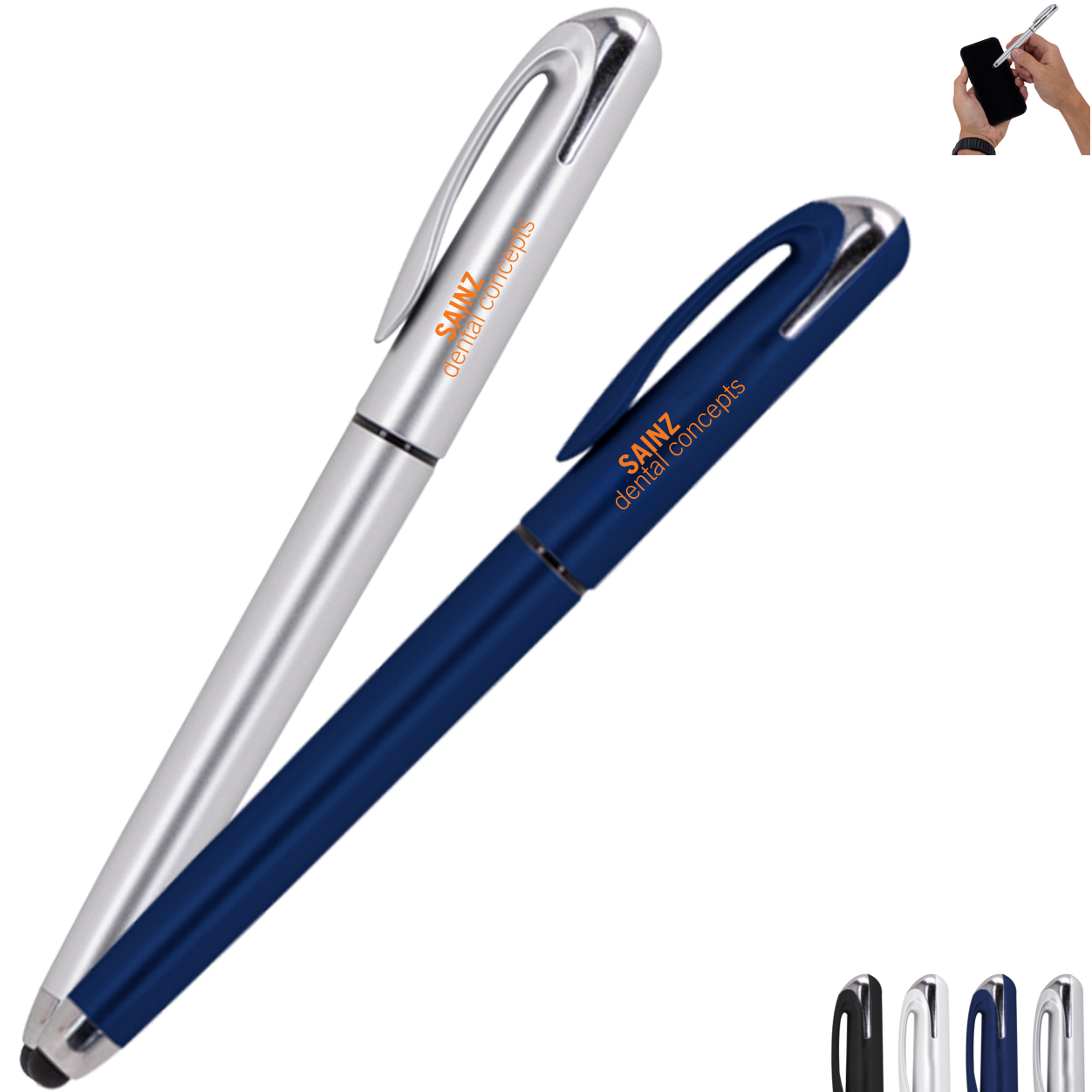 Product Photo 1 Basecamp® River Recycled Plastic Hybrid Writing Pen