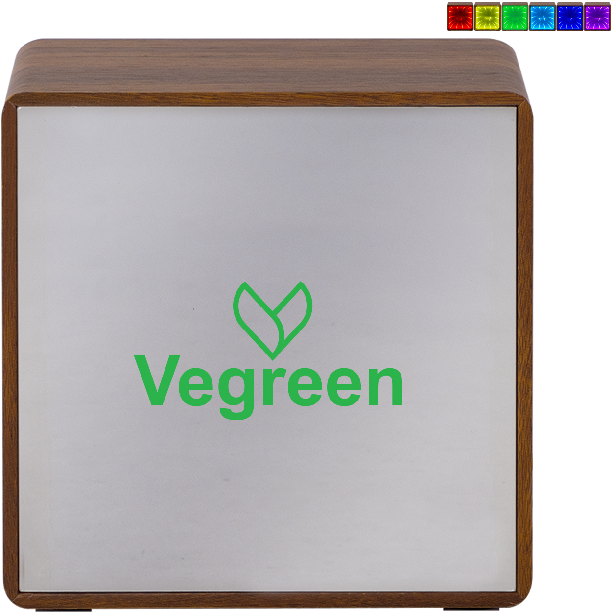 Product Photo 1 Orbit Wood Grain Mirror Light-Up Speaker