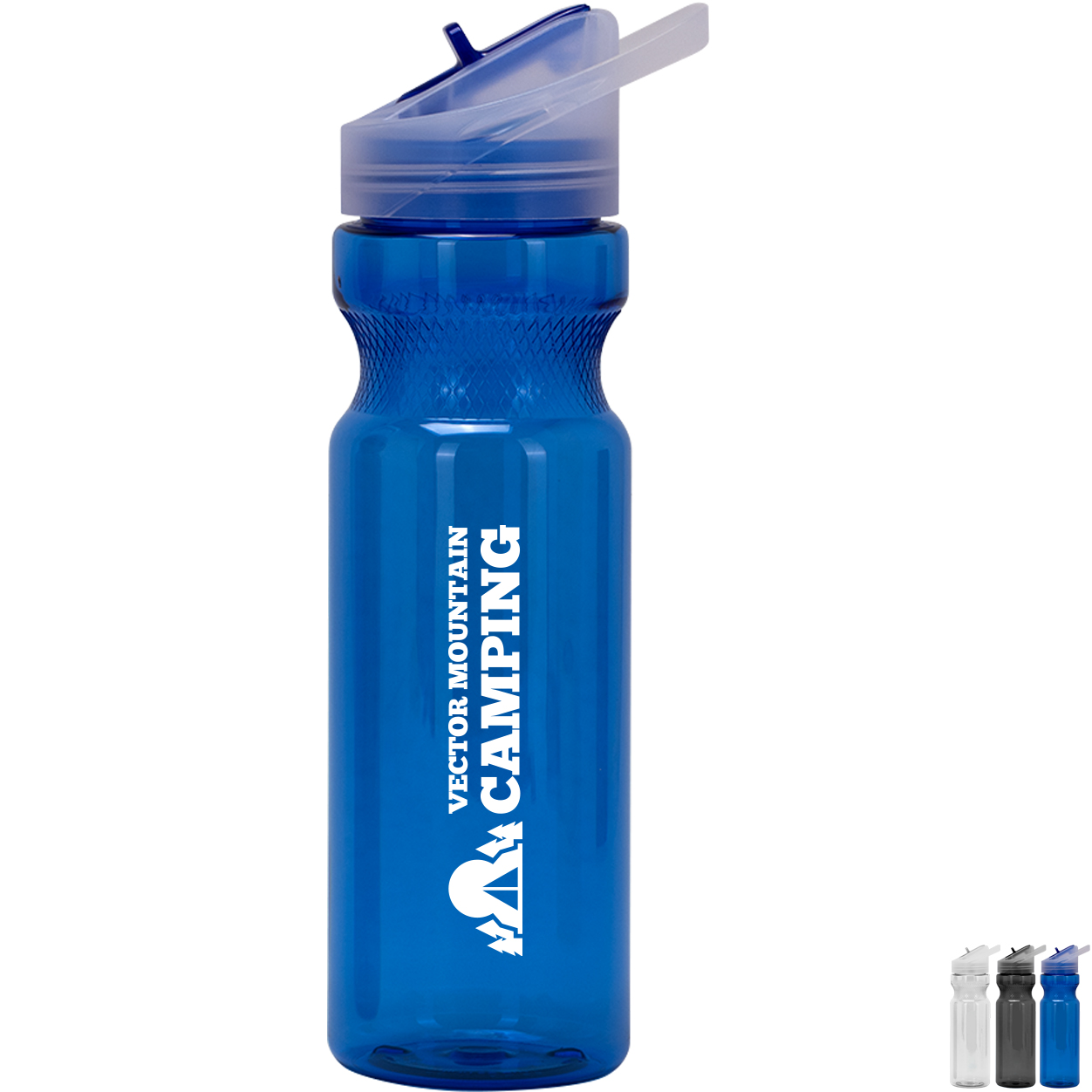 Product Photo 1 Fitness PET Bottle w/ Grip N Go Lid, 28oz.