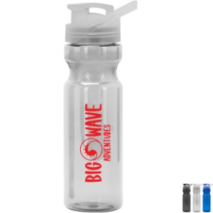 Fitness PET Bottle w/ Guzzler Lid, 28oz. - SZ1233