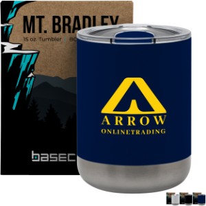 Basecamp® Double Wall Vacuum Tumbler w/ Slide Lid, 15oz. - SZ1230