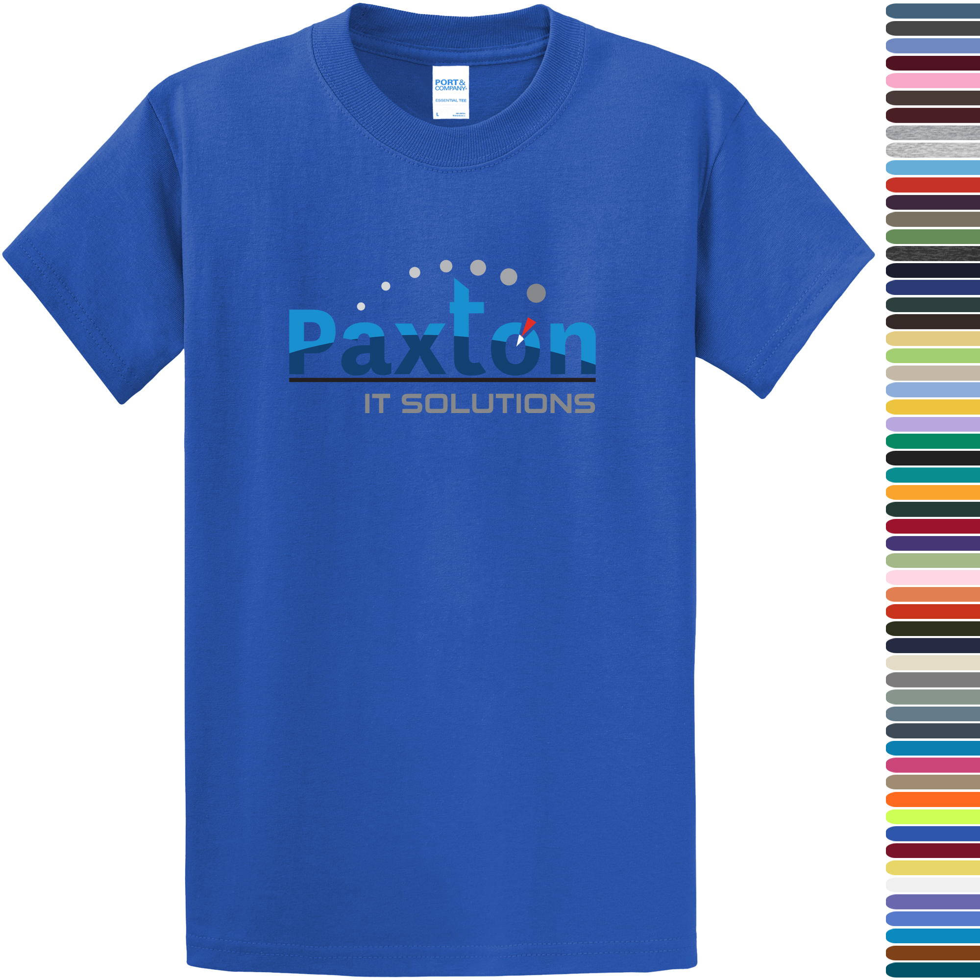 Product Photo 1 Port & Company® Essential Heavyweight 100% Cotton Full Color Men's Tee