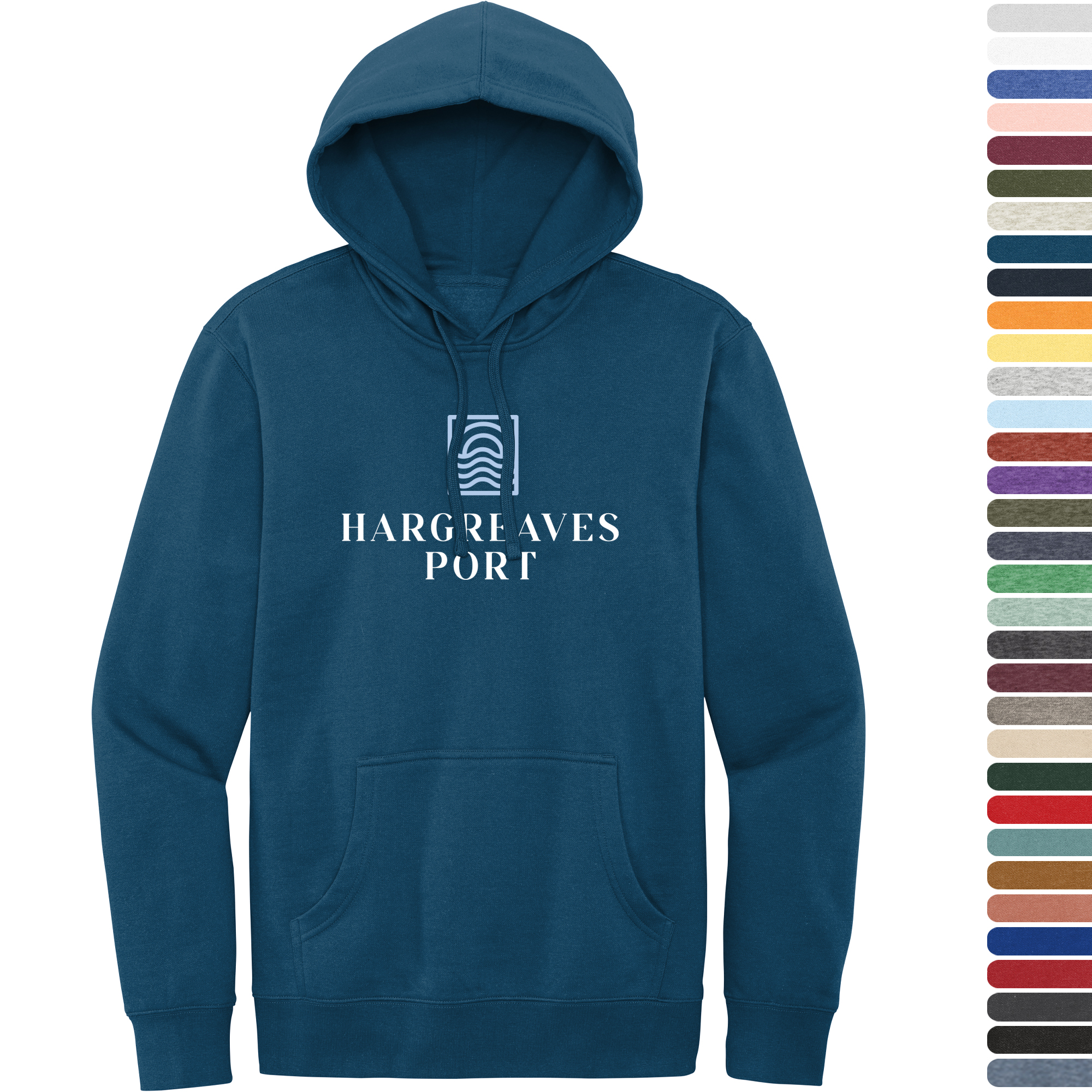 Product Photo 1 District® V.I.T.™ Fleece Full Color Men's Hoodie