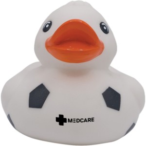Mini Soccer Rubber Duck - AF2504