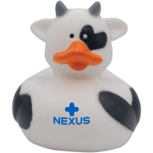 Mini Cow Rubber Duck - AF2506