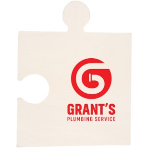 Wooden Puzzle Piece Shape Coaster - AF2511