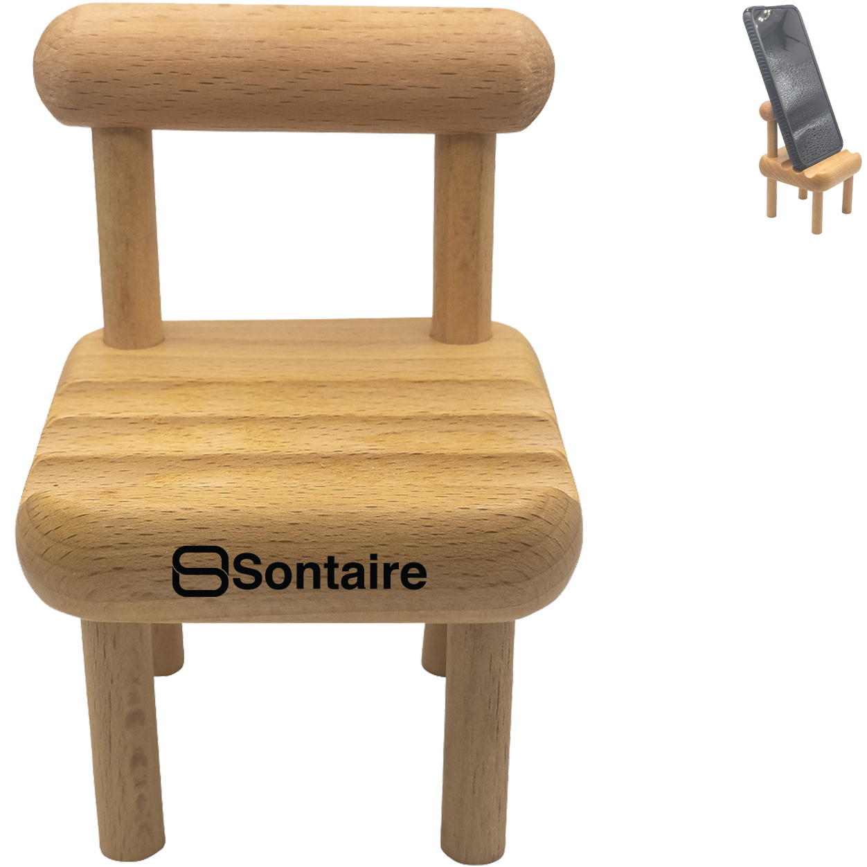 Product Photo 1 Wooden Chair Phone Holder
