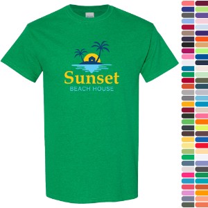 Gildan® Heavy Cotton™ 100% Cotton Full Color Men's Tee - WG1043