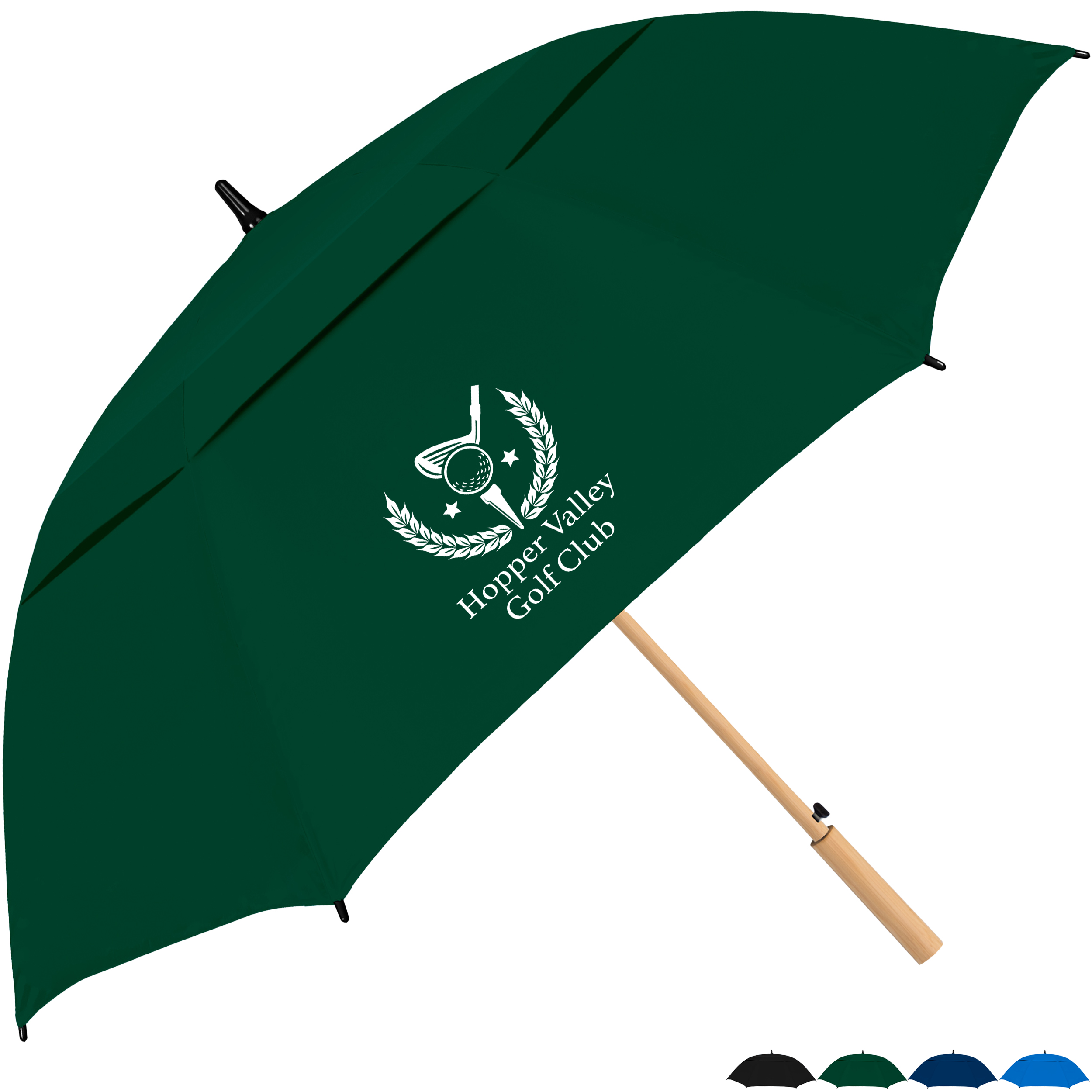 Product Photo 1 Vented Enviro Golf Umbrella, 62" Arc