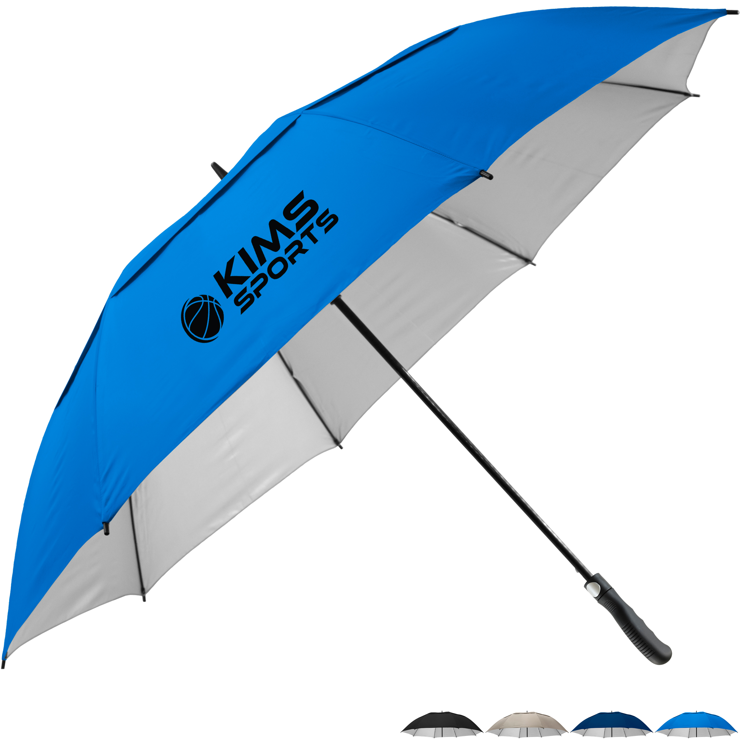 Product Photo 1 Vented Hybrid UV Golf Umbrella, 62" Arc