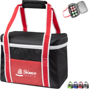 Chromatic 8 Can PU Cooler Lunch Bag - CLOSEOUT! - HT6361