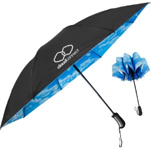 SkyView Inverted Folding Umbrella, 46" Arc - SM1421