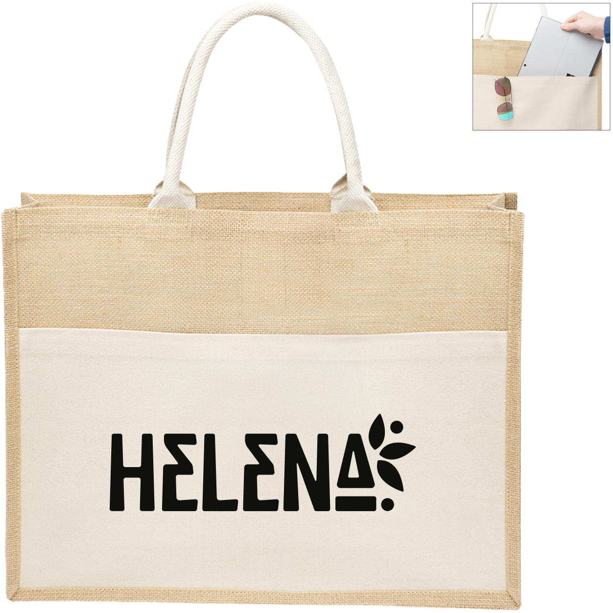 Product Photo 1 Julia Jute Tote Bag