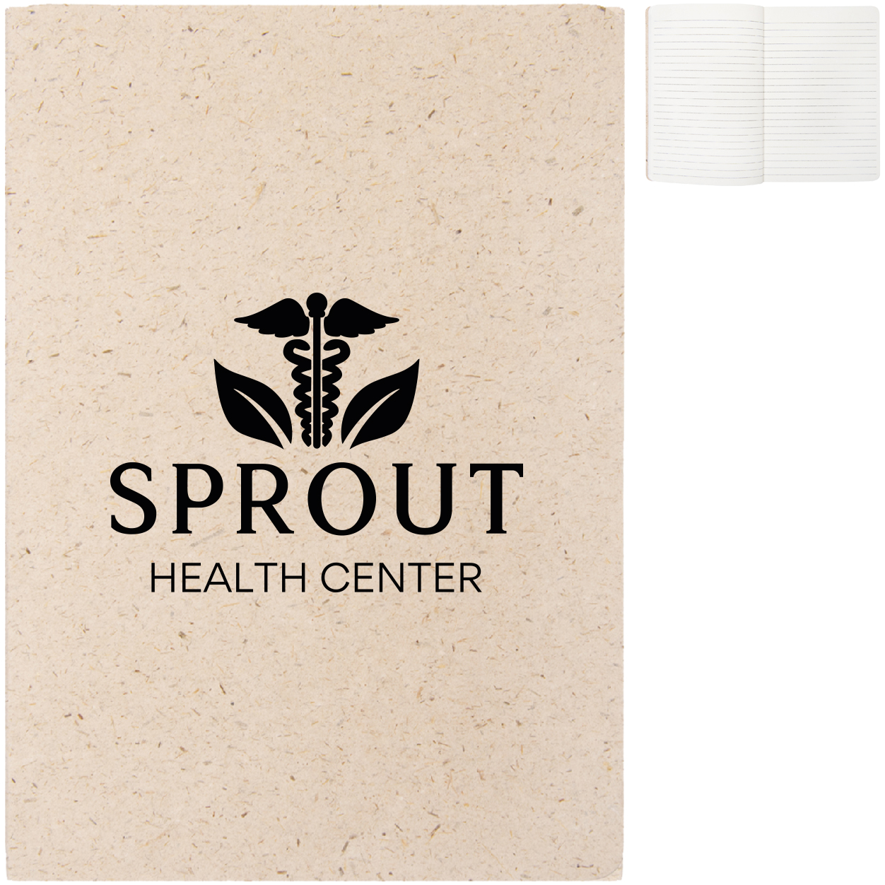 Product Photo 1 Tree-Free Lemongrass Journal, 5-3/4" x 8-1/4" - CLOSEOUT!