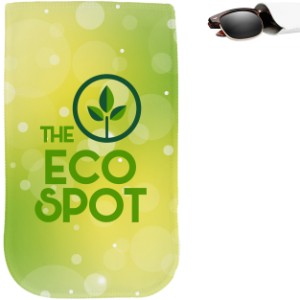 rPET Microfiber Sunglass Pouch - HT6378